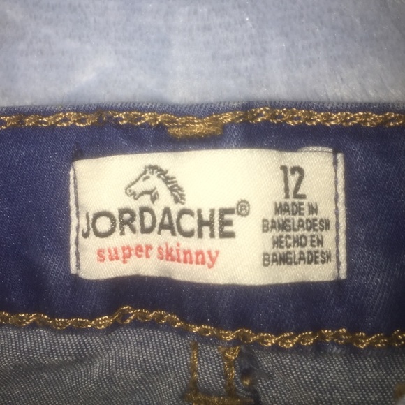 Jordache Supper Skinny Jeans, Size 10-12 - Picture 1 of 3